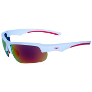 Brille 3F Version weiß/rot