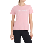 Damen-T-Shirt 4F Tshirt F3495 hellrosa Light Pink