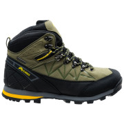 Wanderschuhe Elbrus Muerto mid wp grün LightKhaki/Black/Yellow