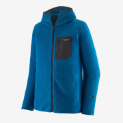 Herren Funktions-Sweatshirt Patagonia R1 Air Full Zip Hoody blau/grau Endless Blue