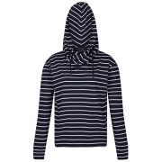 Damen-Sweatshirt Regatta Monsal blau Navy/WhitStr