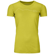 Damen-Funktionsshirt Ortovox 150 Cool Mountain Ts W gelb dirty daisy