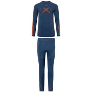 Herren-Funktionsset Viking Primeone Set dunkelblau navy/orange