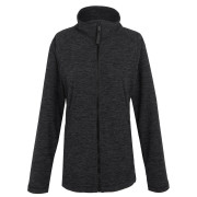Damen Funktions-Sweatshirt Regatta Mayse Full Zip schwarz Black Marl
