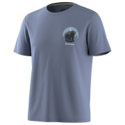 Herren-Funktionsshirt Smartwool Men's Lunar Bear Active Short Sleeve Graphic Tee dunkelblau NIGHTFALL BLUE
