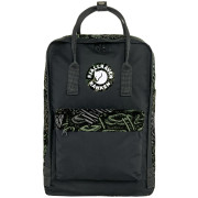 Rucksack Fjällräven Kånken Art Plus schwarz/grau Darkwoods