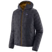 Herrenjacke Patagonia Micro Puff Hoody blau Smolder Blue w/Raptor Brown