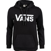 Damen-Sweatshirt Vans Wm Drop V Logo Hoodie schwarz Black