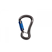 Karabiner Ocún Condor HMS Triple schwarz/blau Anthracite/Blue