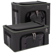 Aufbewahrungsbox Bo-Camp Storage box set foldable M+L schwarz