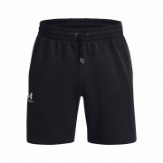 Herrenshorts Under Armour Icon Fleece Short schwarz Black/White