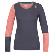 Damen-T-Shirt Rafiki Finale grau/rosa india ink