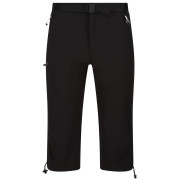 Herren 3/4 Hose Regatta Xert Str CapriIII schwarz black