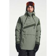 Herren Skijacke Tenson Aerismo Ski JackoRak grau/grün Grey Green