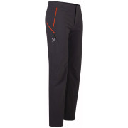 Herren-Softshellhose Montura Octa Hybrid Pants dunkelgrau Antracite/Orange