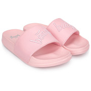 Kinderpantoffeln Baagl Logo Pink