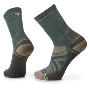Herrensocken Smartwool Classic Hike Light Cushion Crew grau/braun Dark sage