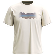 T-Shirt Smartwool Mountain Horizon Short Sleeve Graphic T beige almond