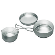 Essschale ALB forming Aluminium - dreiteilig silber Silver