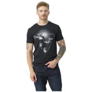 Herren-T-Shirt Helikon-Tex T-Shirt (Night Valley) schwarz/weiß Black