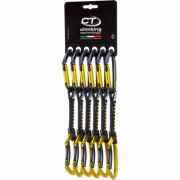 Express-Set Climbing Technology 6X Lime Set Dy 12Cm schwarz/gelb antr/must
