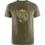 Herren-T-Shirt Fjällräven Arctic Fox T-shirt M grün 633_Dark Olive