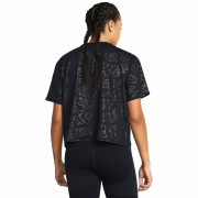 Damen-T-Shirt Under Armour Rush Energy Emboss Crop SS