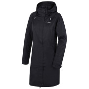 Damenmantel Husky Nut L schwarz Black