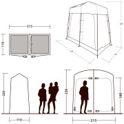 Mehrzweckzelt Outwell Seahaven Comfort Station Double