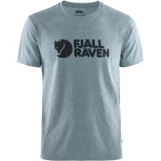 Herren-T-Shirt Fjällräven Logo T-shirt M blau 520-999_Uncle Blue-Melange