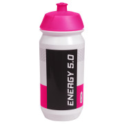 Fahrradflasche Just One Energy 5.0 500 ml weiß/rosa