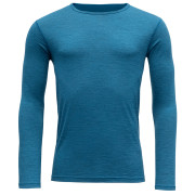 Herren-T-Shirt Devold Breeze Man Shirt long sleeve blau BlueMelange