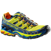 Herrenschuhe La Sportiva Ultra Raptor II gelb/blau Lime Punch/Storm Blue