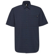 Herrenhemd Mammut Lenni Shirt dunkelblau marine-black