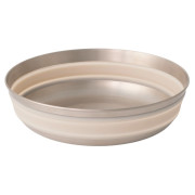 Faltbare Schüssel Sea to Summit Detour Stainless Steel Collapsible Bowl L beige Moonstruck Grey