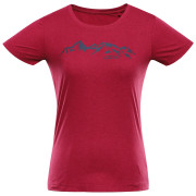Damen-T-Shirt Alpine Pro Sassa rosa anemone
