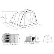 Aufblaszelt Outwell Flagstaff 5 Air