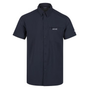 Herrenhemd Regatta Kioga II dunkelgrau India Grey