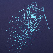 Herren-T-Shirt Zulu Merino Skier 160 Long