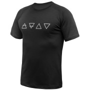 Herren-Funktionsshirt Sensor Merino Blend Elements schwarz Black