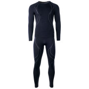Herren-Thermounterwäsche Hi-Tec Ikar set schwarz Black/Grey