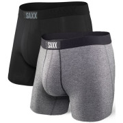 Boxershorts Saxx Vibe Boxer Brief 2Pk schwarz/grau Black/Grey