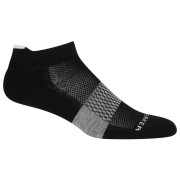 Damensocken Icebreaker Women Multisport Light Micro schwarz black/snow/metro hthr