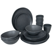 Geschirrset Bo-Camp Hoxton - 16ks grau Grey