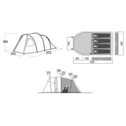Wanderzelt Easy Camp Hidra 4