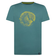 Herren-T-Shirt La Sportiva Cross Section T-Shirt M blau/grün Pine