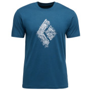 Herren-T-Shirt Black Diamond M Engineered Diamond Ss Tee blau Indigo (4013)