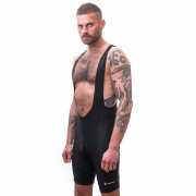 Herren-Radhose Sensor Einsteigerrad mit True Black-Gurten