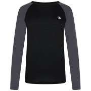 Damen-Funktionsshirt Dare 2b W Exchange Baselayer Top schwarz/grau Black/Ebony