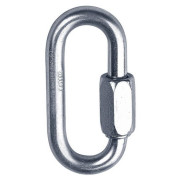 Mailon-Karabiner Singing Rock Mailon klein oval silber